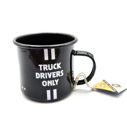   Mercedes Benz - Truck drivers only -  Quality lasts longer - fém bögre - hibás