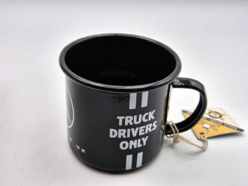 Mercedes Benz - Truck drivers only -  Quality lasts longer - fém bögre - hibás
