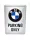 Parcare BMW doar placă metalică carte poștală metalică (10x14cm)