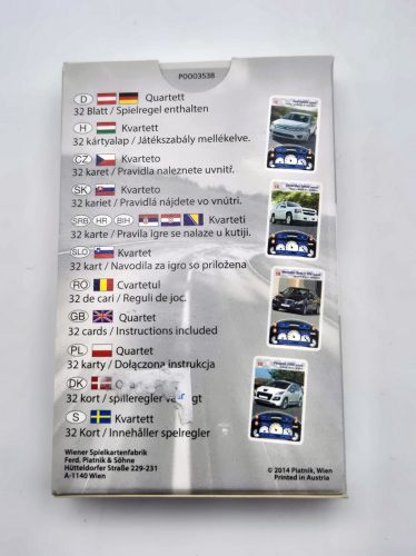 Mașini hibride cărți de joc auto quartet cărți auto