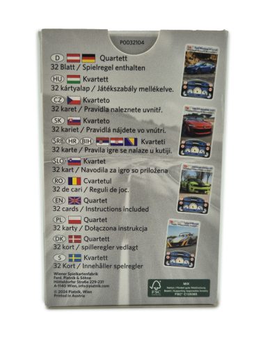 Cartonașe de joc cu mașini sport