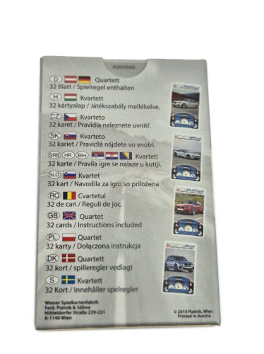 BMW kvarteto karty - kartová hra