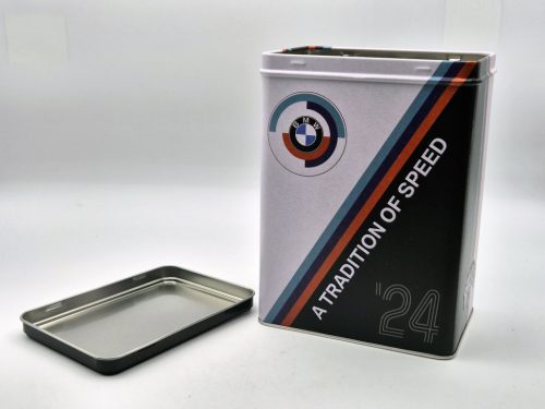 BMW Motorsport "O tradiție a vitezei" cutie de depozitare din metal