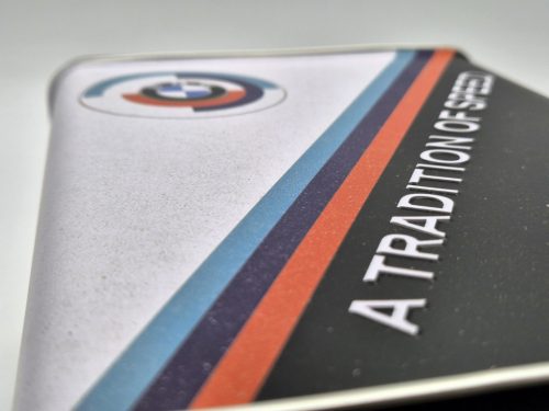 BMW Motorsport "O tradiție a vitezei" cutie de depozitare din metal