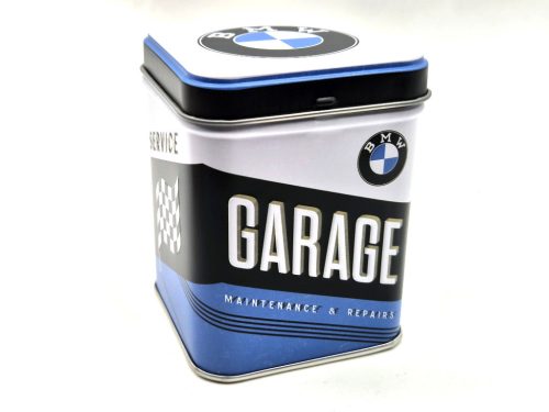 Cutie de depozitare ceai metalică BMW Garage