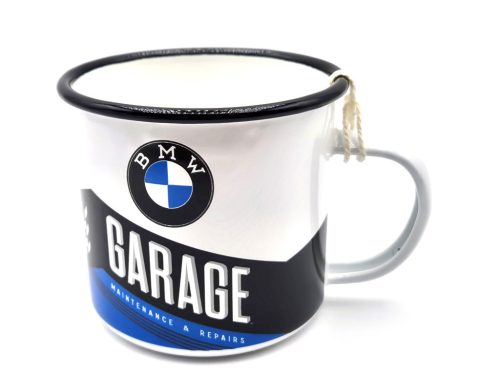 Cana metalică BMW Garage