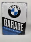 Placă metalică garaj BMW (30x40cm)