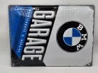 Placă metalică garaj BMW (30x40cm)