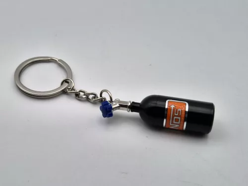 Butelie NOS nitro - negru - breloc pentru chei
