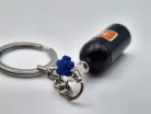 Butelie NOS nitro - negru - breloc pentru chei