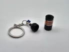 Butelie NOS nitro - negru - breloc pentru chei