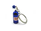 Butelie NOS nitro - albastru - breloc suport chei