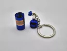 Butelie NOS nitro - albastru - breloc suport chei
