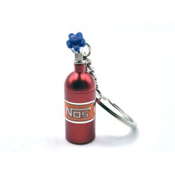 NOS nitro butelie - roșu - breloc suport chei