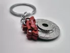 Frână de frână - breloc pentru chei