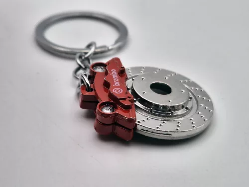 Frână de frână - breloc pentru chei