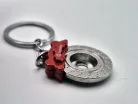 Frână de frână - breloc pentru chei