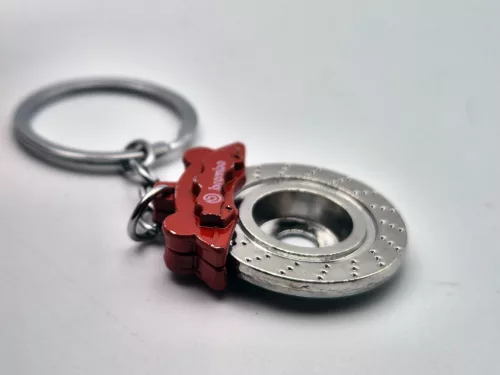 Frână de frână - breloc pentru chei
