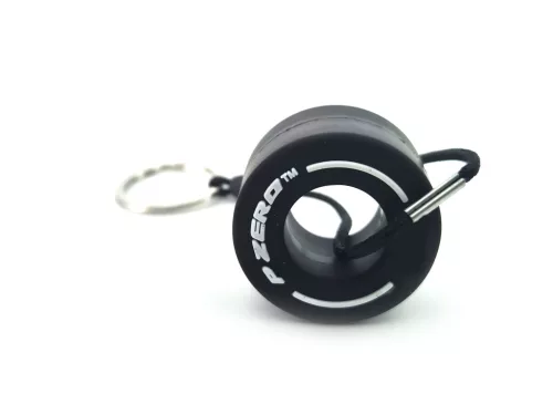 F1 Formula 1 cauciuc – breloc – alb