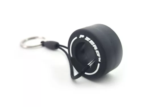 F1 Formula 1 cauciuc – breloc – alb