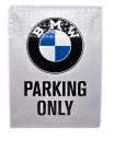 Parcare BMW doar placă metalică (30x40cm)