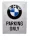 Parcare BMW doar placă metalică (30x40cm)