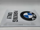 Parcare BMW doar placă metalică (30x40cm)