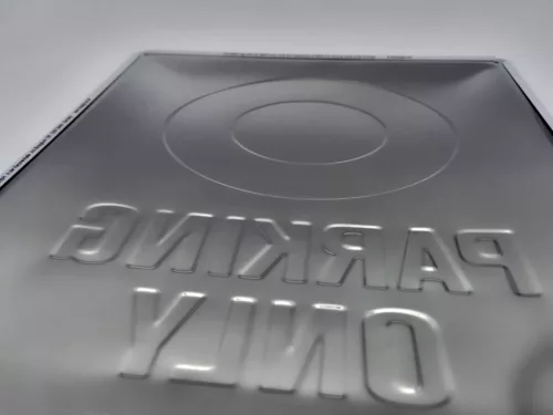 Parcare BMW doar placă metalică (30x40cm)