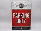Parcare MINI doar placă metalică semn metalic (20x30 cm)