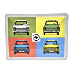 Trabant Trabi - placă metalică (20x15cm)