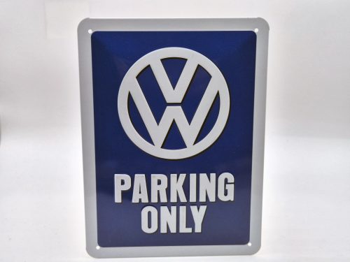 Volkswagen VW Parcare Exclusivă - placă metalică (15x20cm)