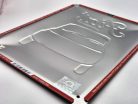 Fiat 500 - placă metalică (15x20cm)