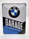 BMW Garage - placă metalică (15x20cm)