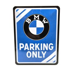 Parcare BMW Doar - placă metalică (15x20cm)