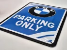 Parcare BMW Doar - placă metalică (15x20cm)