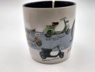 Vespa - O mașină mică pe două roți - cană de ceramică