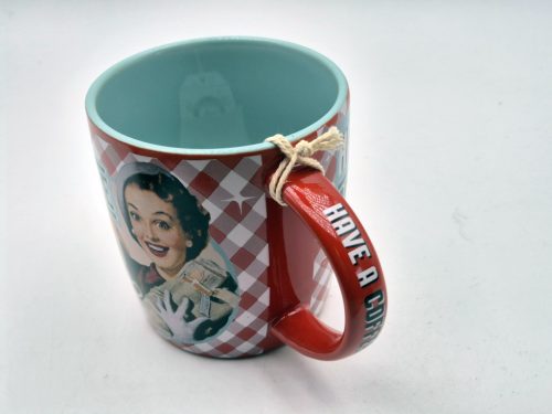 Savurează o cafea - cană de ceramică