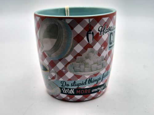 Savurează o cafea - cană de ceramică