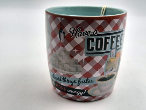 Savurează o cafea - cană de ceramică