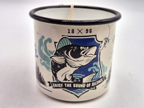 Horgász - Aș prefera să pescuiesc - cană metalică