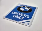 Doar șoferii BMW placă metalică fémplakát carte poștală metalică (10x14cm)