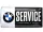 Placă metalică de service BMW (50x25cm)