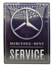 Service Mercedes - Benz - placă metalică (30x40cm)
