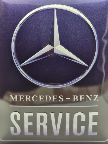 Service Mercedes - Benz - placă metalică (30x40cm)