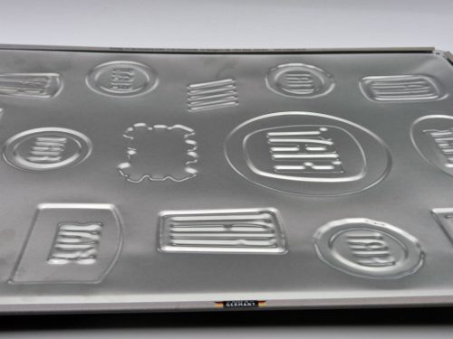 Logo Fiat - placă metalică (30x40cm)