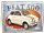 Fiat 500 - placă metalică (40x30cm)