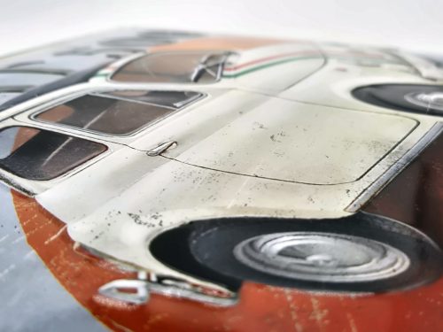 Fiat 500 - placă metalică (40x30cm)
