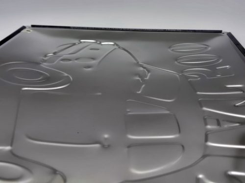 Fiat 500 - placă metalică (40x30cm)