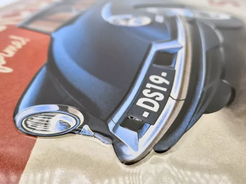 Citroen DS 19 - placă metalică (40x30cm)