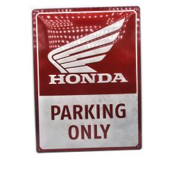 Doar parcare Honda - placă metalică (30x40cm)